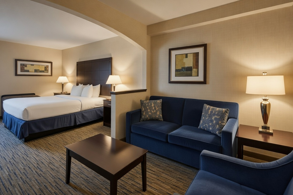 Best Western New Albany guestroom