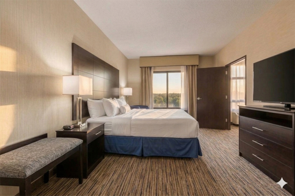 Best Western New Albany guestroom